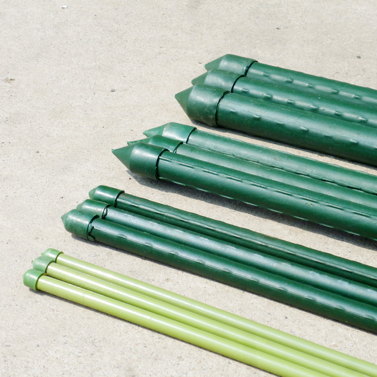 Steel pipe plastic phalaenopsis flower arrangement pole fixed climbing vine flower vegetable bracket Liana flower bracket gardening bracket