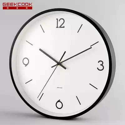 Extreme Guest House Fashion Creative Mute Wall Clock Bedroom Modern Simple Clock Personality Clock Art Living Room Quartz Clock