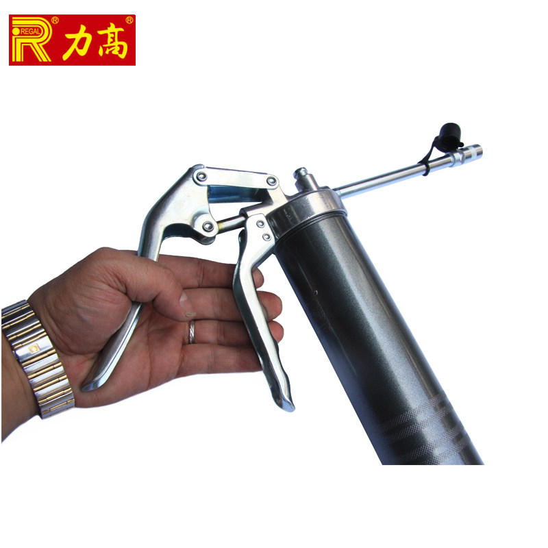 (Taiwan LiGao REGAL) Import pistol-type manual one-handed high-pressure yellow oil gun R-480 400cc