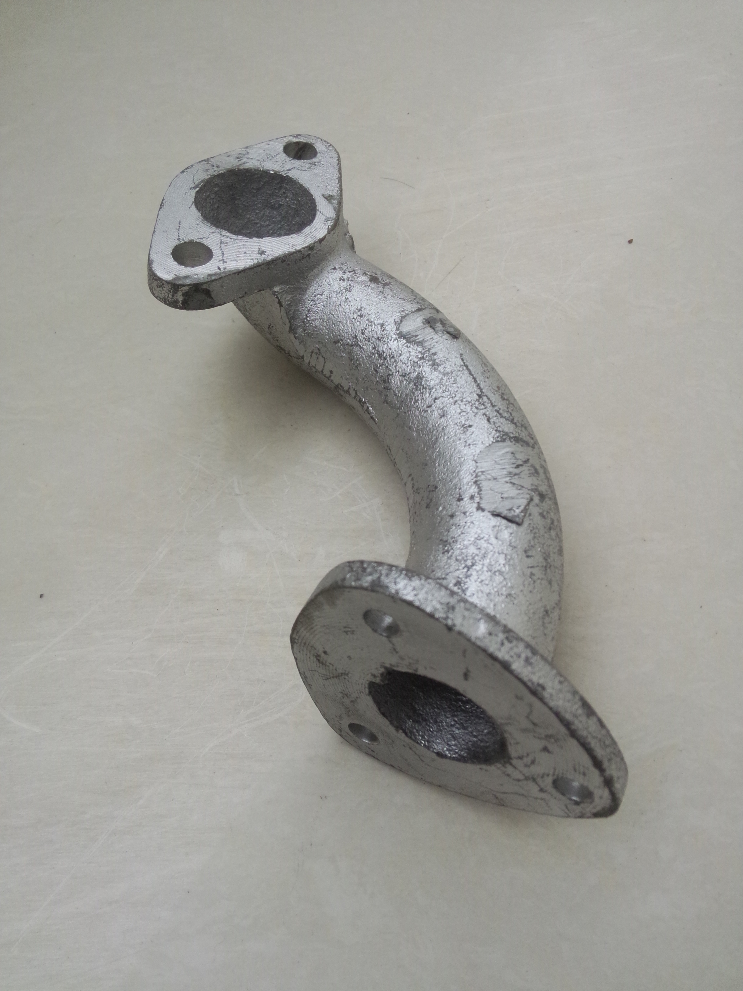 Water-cooled 175180 diesel engine parts Exhaust branch pipe Silencer branch pipe Cigarette tube elbow Chang Chai Chang Fa Guangji