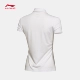 Li Ning ngắn tay áo polo nữ mùa hè đào tạo hàng loạt ve áo thoải mái đan mùa hè ngắn thể thao của phụ nữ quần áo