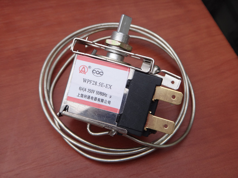 Refrigerator WPF28 5E-EX thermostat middle installation two-pin freezer temperature control probe 50cm-3 meters