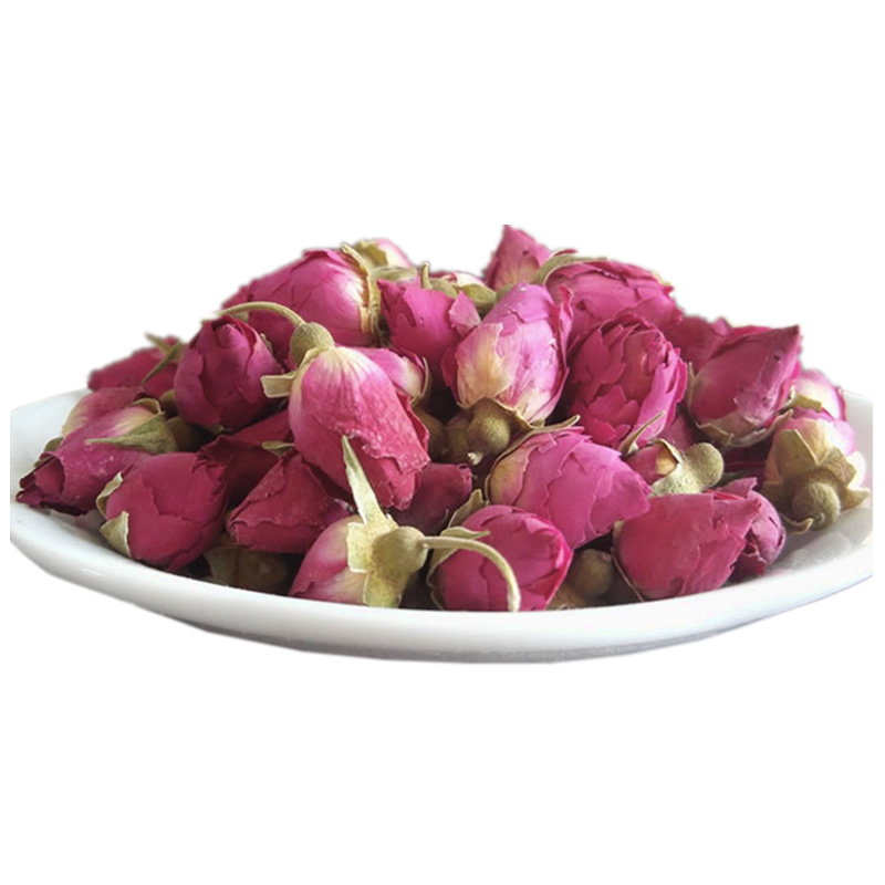 Lanzhou bitter water rose tea Gansu native rose flower bud bottled dry rose grass tea 85g