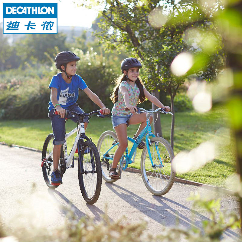 迪卡侬 24寸儿童自行车青少年 6速避震男女8-12岁 RR300 2K BTWIN