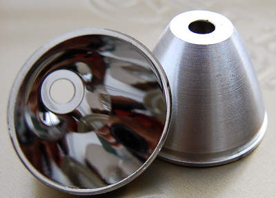 LED glare flashlight CREE Q5 flashlight special lamp cup C8 lamp cup aluminum alloy lamp cup