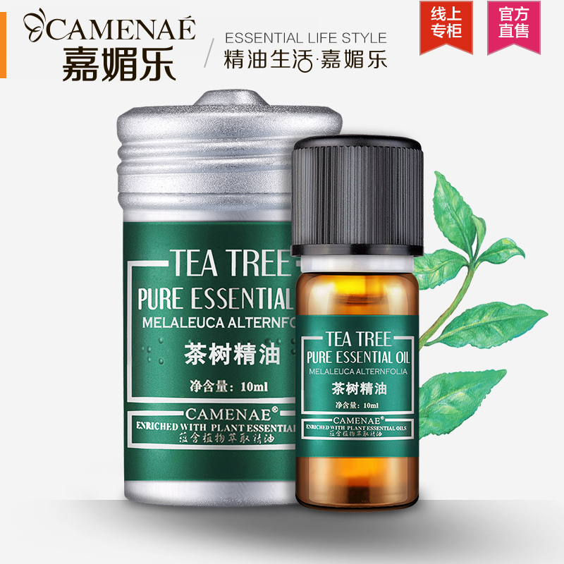 嘉媚乐澳洲茶树精油10ml 控油祛痘 清洁毛孔淡化痘印单方美容护肤