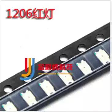 1206 red red red light LED patch 3216LED light SMD new red emerald green light