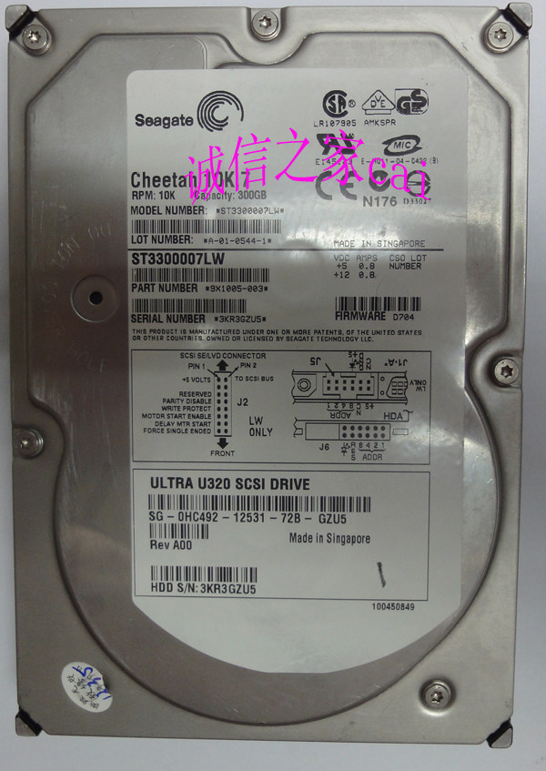 Seagate Seagate ST3300007LW 300G server