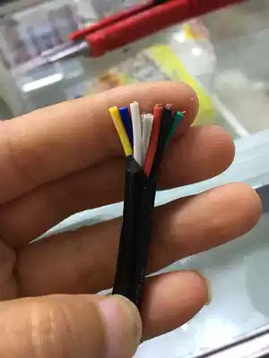 Six-cell cable RVV6 * 0 75mm 60227 national standard copper core power cord signal wire sheathed flexible wire