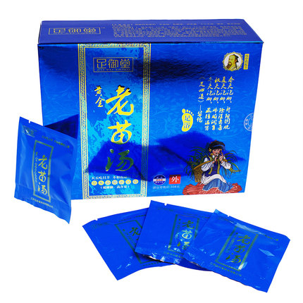 足御堂 老苗汤 草本泡脚浴足粉 60袋 足浴粉泡脚粉洗脚粉洗脚药包