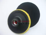 Dụng cụ khí nén máy nghiền nước phụ kiện nước khung gầm 4 inch cối xay nước 16MM đá cẩm thạch mài đĩa tự dính khay đánh bóng - Công cụ điện khí nén