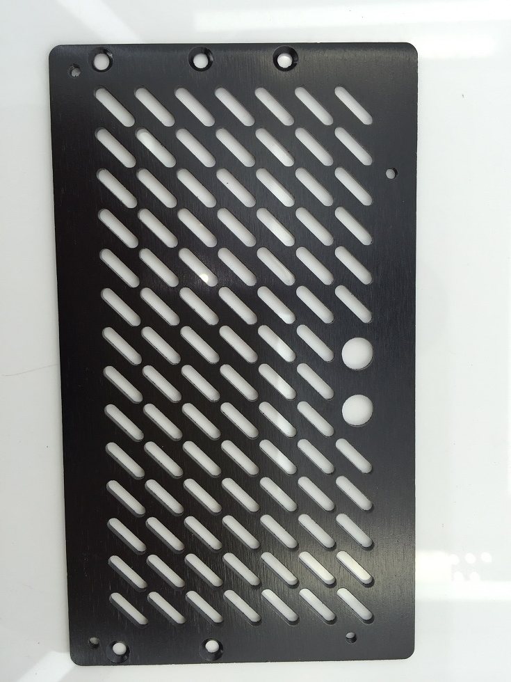 All aluminum Standard large power ATX - to DC - ATX Power Backboard aluminum frame