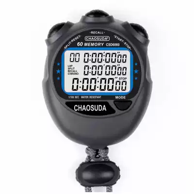 Overdrive PC6060 120 stopwatch three rows of 60 channels waterproof timing tool timer Race timing