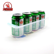 A2 Japan Imported Fridge Containing Box Drink Beer Finishing Box POP CAN PLASTIC BASKET SLIM 0352