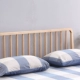 Bắc Âu tro gỗ Nhật Bản giường gỗ Nhật ký 1,8 m 1,5 m giường đôi giường cưới gỗ màu chủ phòng ngủ - Giường giường 2mx2m2 Giường