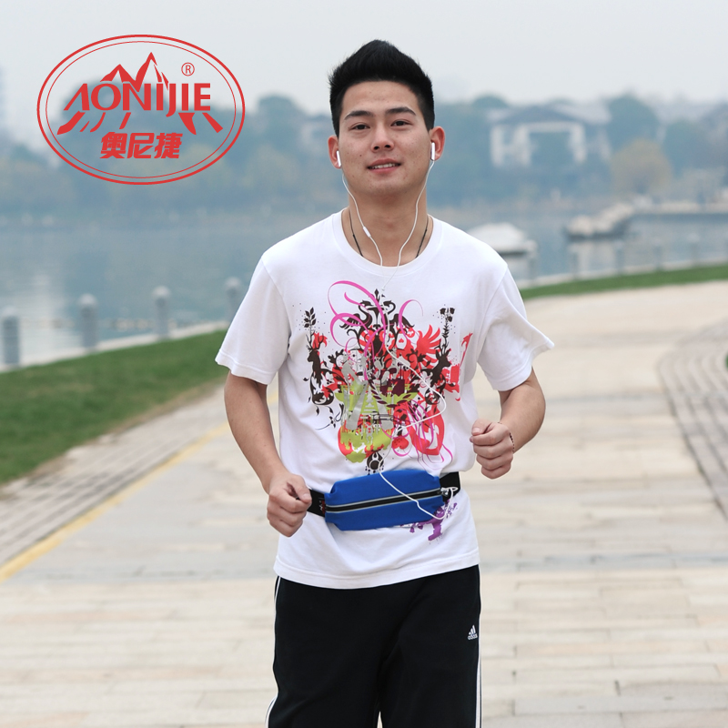 Onijie Sports Outdoor running bag Multifunctional Running Anti-theft Mobile Phone Travel Small running bag Tide Chest Bag Men and Women