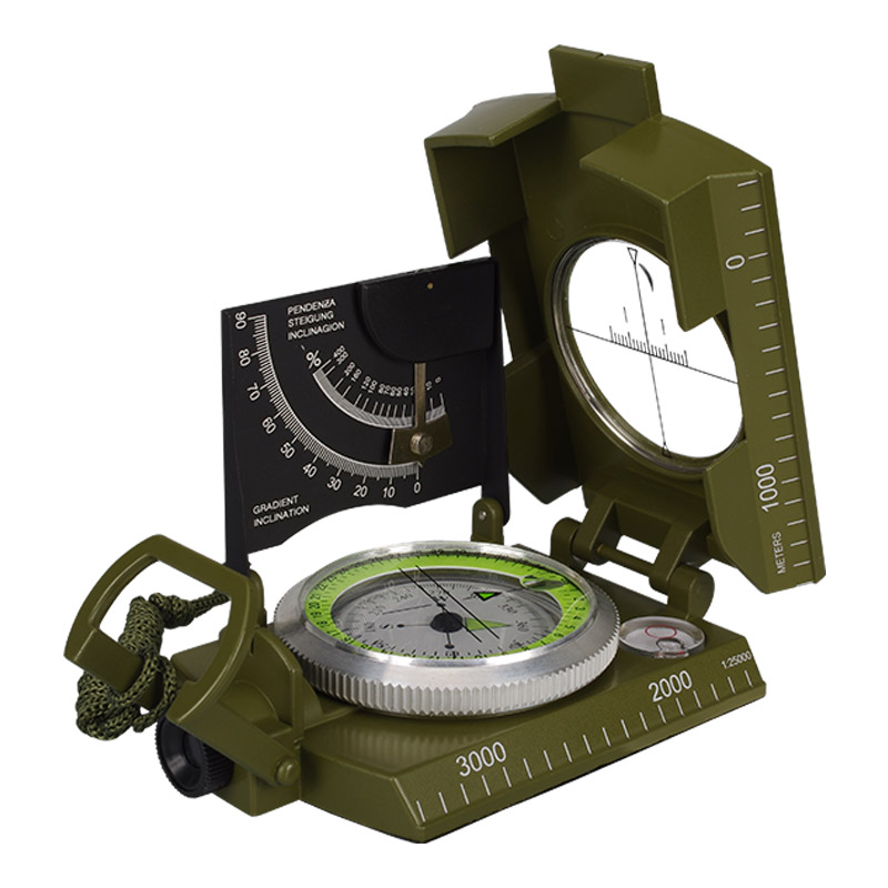 Pleasing Eagle Multifunction Compass Geological Positioning Tool Hiking Outdoor Tourist Mountaineering Compass Cross-country Instrument Pleasing Eagle