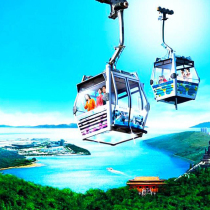 Ngong Ping 360-Round-trip Cable Car Mixed Compartment (All Day)] Hong Kong Ngong Ping 360 Outgoing Crystal Return Standard
