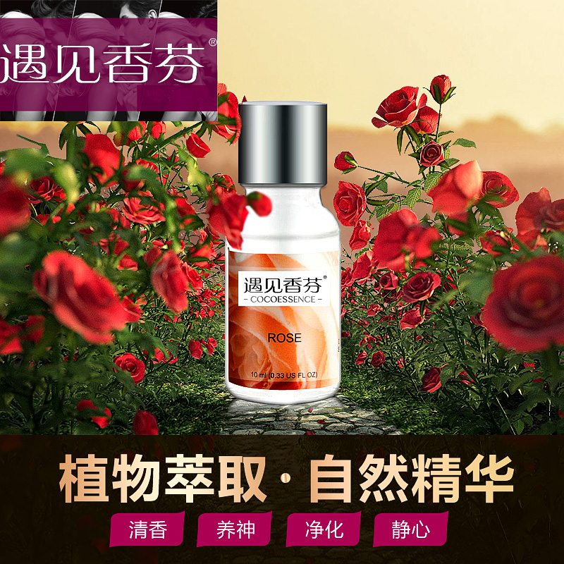 遇见香芬香薰精油 檀香香熏炉香薰灯加湿器助睡眠 水溶性植物精油