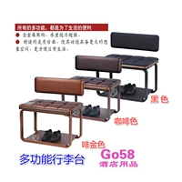 Khuyến mãi Nam J-62 Đa chức năng Bàn hành lý Phòng Hành lý Rack Suite Nội thất Vị trí đặt Giá cao cấp - Nội thất khách sạn kệ gỗ để tivi