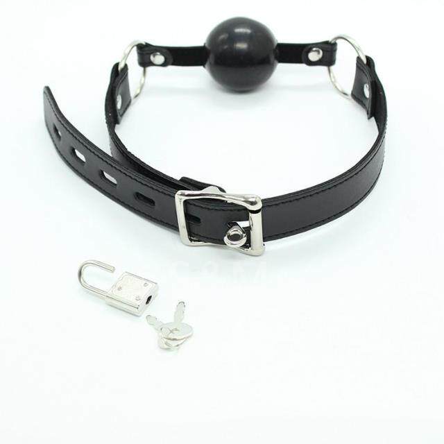 Mouth ball sm women's bondage sex toys all solid mouth plug opening device forced torture tool heavy taste tool