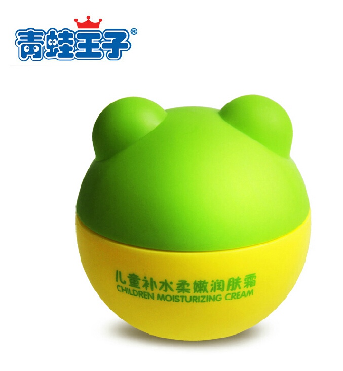 【附赠湿巾】青蛙王子儿童润肤霜40g 滋养面霜补水乳宝宝护肤霜