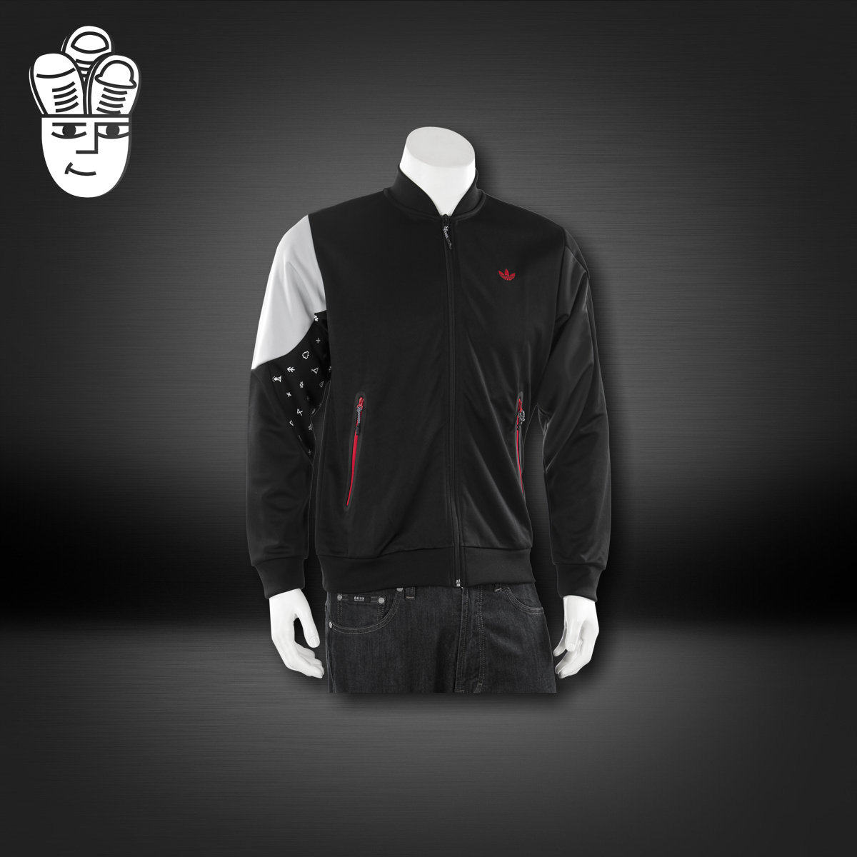 Adidas Winter Tech Superstar Track 阿迪达斯 男子 休闲夹克