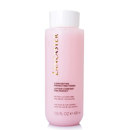Lancaster兰嘉丝汀 舒柔蔷薇柔肤水400ml 保湿滋润化妆水