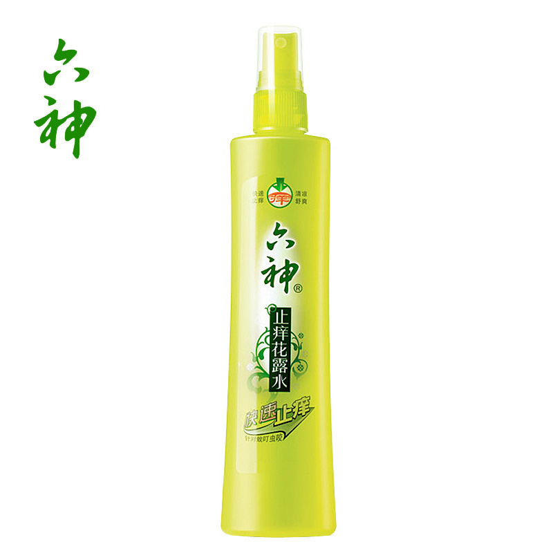 4115 六神 喷雾止痒花露水 180ml  快速止痒 清凉舒爽