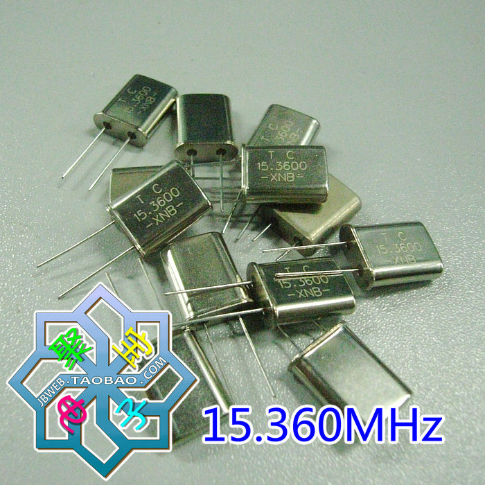 HC-49U 15 36M 15 360MHz passive in-line DIP-2P high precision quartz crystal resonator