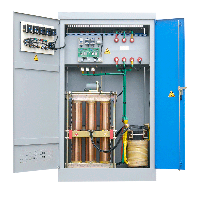 Spot fully automatic high-power power compensation type voltage regulator SBW-200KVA 200KW device voltage stabilization