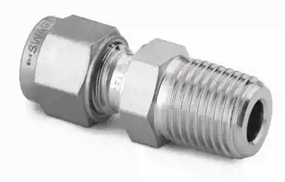 The external connection 12 mm tubing outer diameter x 3 8 in ISO TAPERED thread