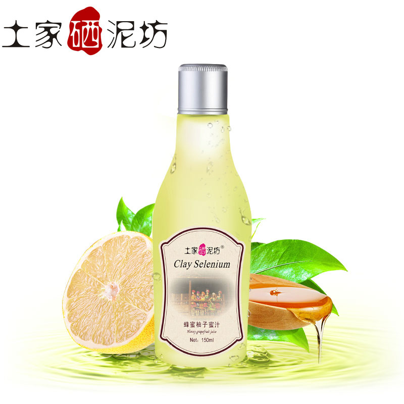 土家硒泥坊蜂蜜柚子蜜汁爽肤水150ml滋润补水保湿提亮肤色保湿水