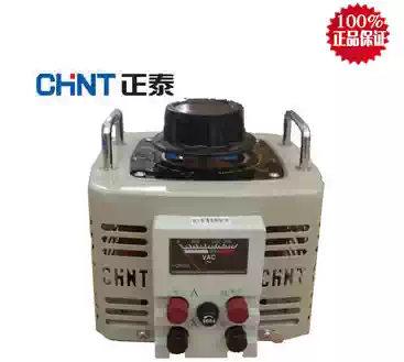 Zhengtai voltage regulator 2000W TDGC2-2KVA single-phase AC contact voltage regulator 2KW voltage regulator