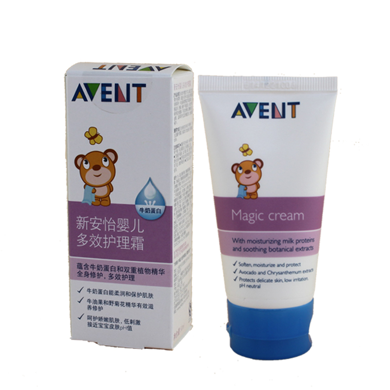飞利浦新安怡婴儿 修护护理霜50ml  婴儿润肤 SCF51151 中国产