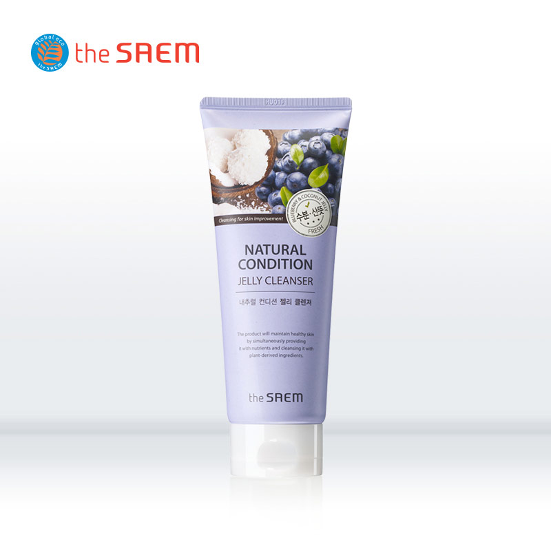 The Saem/得鲜自然清爽卸妆啫喱卸妆乳液女深沉清洁温和保湿清爽