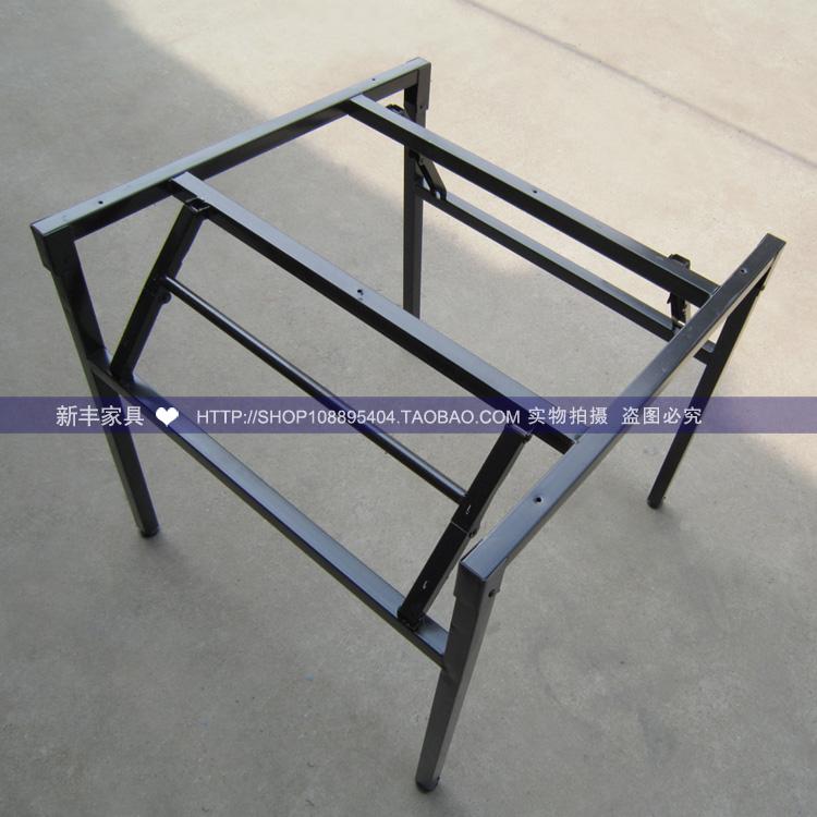 Can be set for hotel folding round table bracket table legs Round Table Legs Folded Iron Bracket Table Iron Stand Manufacturer Direct