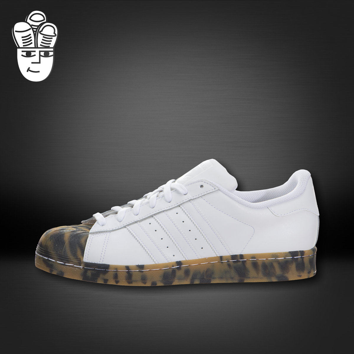 Adidas Superstar Tortoise Shell 阿迪达斯男子 贝壳头板鞋