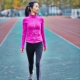 Mùa thu và mùa đông mới thể thao chuyên nghiệp yoga chạy thể dục nhịp điệu áo khoác thấm mồ hôi mỏng áo khoác thể dục dài tay áo len phụ nữ Áo khoác thể thao / áo khoác