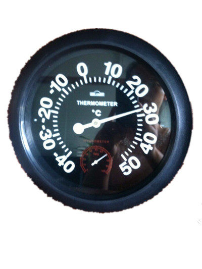 Clock-type temperature and humidity meter dry hygrometer thermometer hygrometer