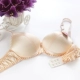 Không thể bỏ lỡ một lần nữa Áo ngực lụa 100% lụa hai mặt lụa không có vòng thép trơn cốc mỏng Một ly đồ lót quần lót nữ Áo ngực không dây