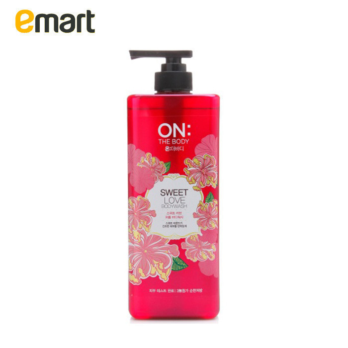 EMART易买得 韩国OnTheBody甜蜜爱恋香水沐浴露900ml 持久留香