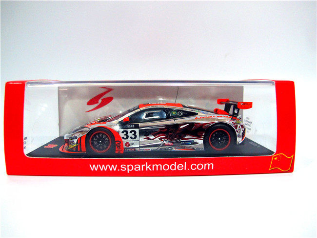 SPARK 1 43 McLaren McLaren McLaren MP4-12C Macau GT car model finished product