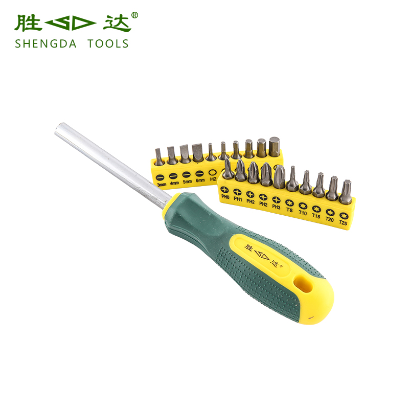 Shengda tool head set Multi-purpose screwdriver head combination screwdriver tool set Screwdriver set