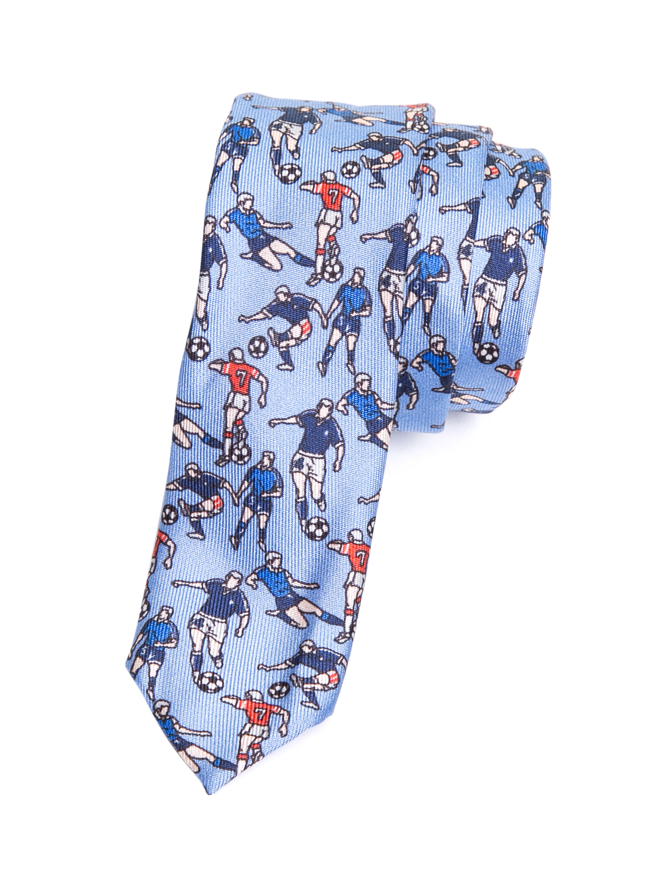 Dolce&Gabbana 蓝色运动主题领带