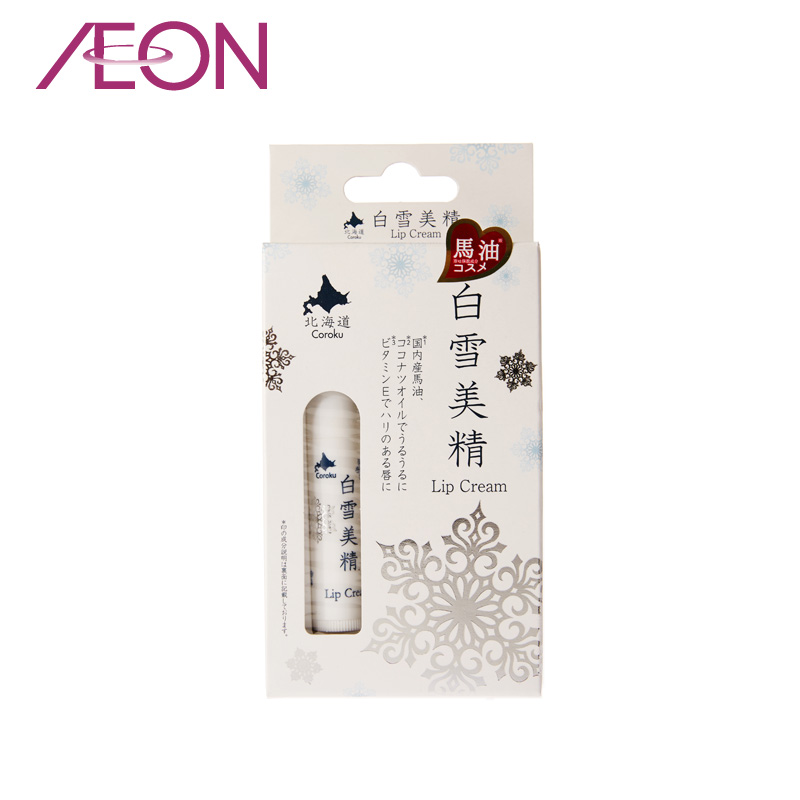 【AEON】日本 白雪美精　马油润唇膏　4g