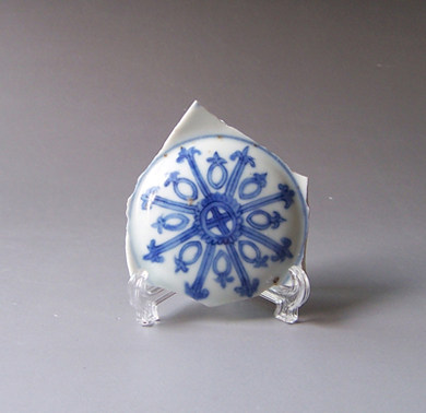 1672 Jiajing Qinghua ancient porcelain sheet specimen-Friendship Residence *** Ming and Qing Porcelain Pieces Specimen Grand-Taobao