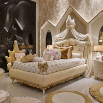 Princess bed European double bed 1 5 m cloth art model room Dream Children bed girl girl bed adult girl