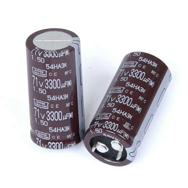 (3300uf 71V) Chemical NCC filtering electrolytic capacitor volume: 22 × 45mm