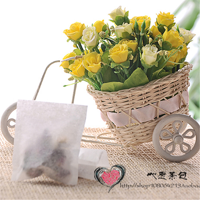 500 Disposable Heat Sealed 62*83mm Tea Bags Tea Bags Empty Tea Bags Tea Bags